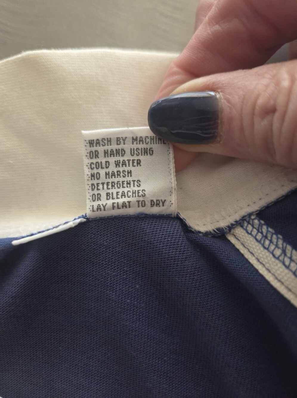 Vintage Christian Dior Monsieur Colorblock Logo Lounge Coat Belted Blue White OS - Picture 11 of 14